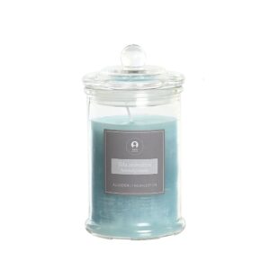Bougie parfumée en pot de verre – Coton