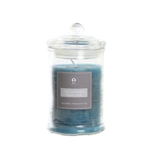 Bougie parfumée en pot de verre – Coton