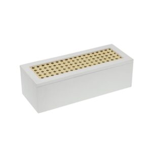 Boîte de rangement déco en bois – 3 compartiments