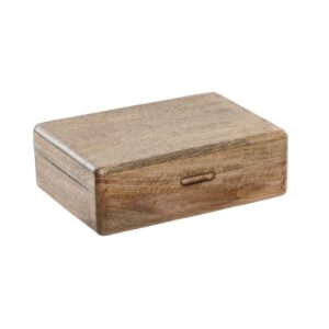 Boîte de rangement déco en bois – 2 modèles