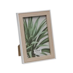 Cadre photo à poser bicolore en bois – 10x15cm