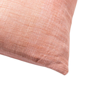 Coussin déco pour canapé en coton rose – 45×45