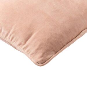 Coussin déco pour canapé en coton rose – 45×45