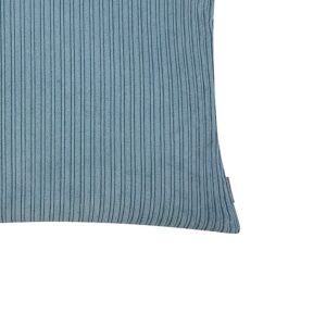 Coussin déco pour canapé en polyester bleu – 45×45