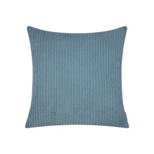 Coussin déco pour canapé en polyester bleu – 45×45