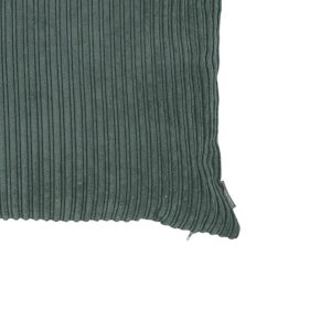 Coussin déco pour canapé en polyester vert – 45×45