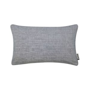 Coussin d’extérieur gris imperméable – 30×50