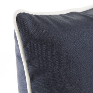 Coussin d’extérieur bleu imperméable – 40×40