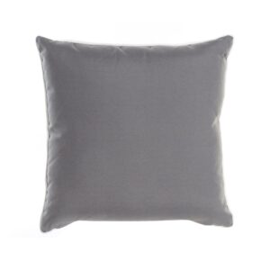 Coussin d’extérieur gris impermébale – 40×40