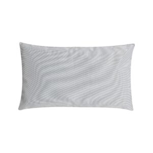Coussin d’extérieur gris imperméable – 30×50