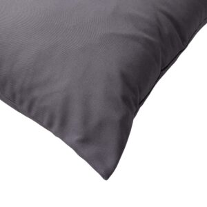 Coussin d’extérieur gris imperméable – 40×60