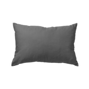 Coussin d’extérieur gris imperméable – 40×60