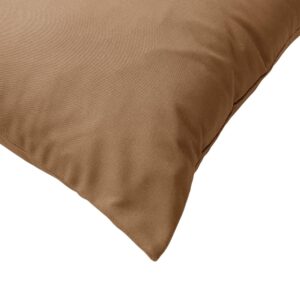 Coussin d’extérieur marron imperméable – 45×45