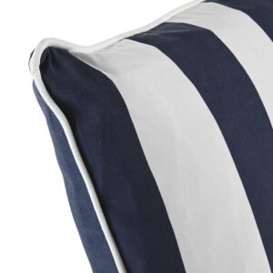 Coussin d’extérieur bleu imperméable – 40×40