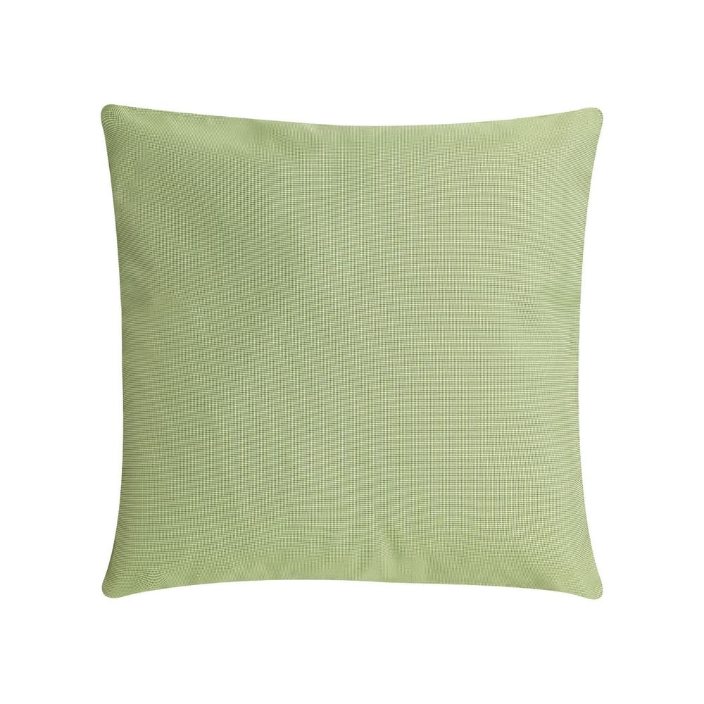 coussin extérieur vert anis en polyester, imperméable et résistant aux UV, 47x47cm
