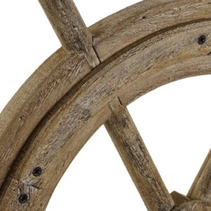 Décoration murale en bois – Barre de bateau 75cm
