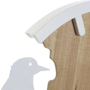 Horloge murale en bois et métal – Diamètre 50cm