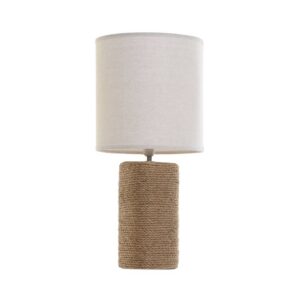 Lampe de table à poser pied corde de jute – 52cm