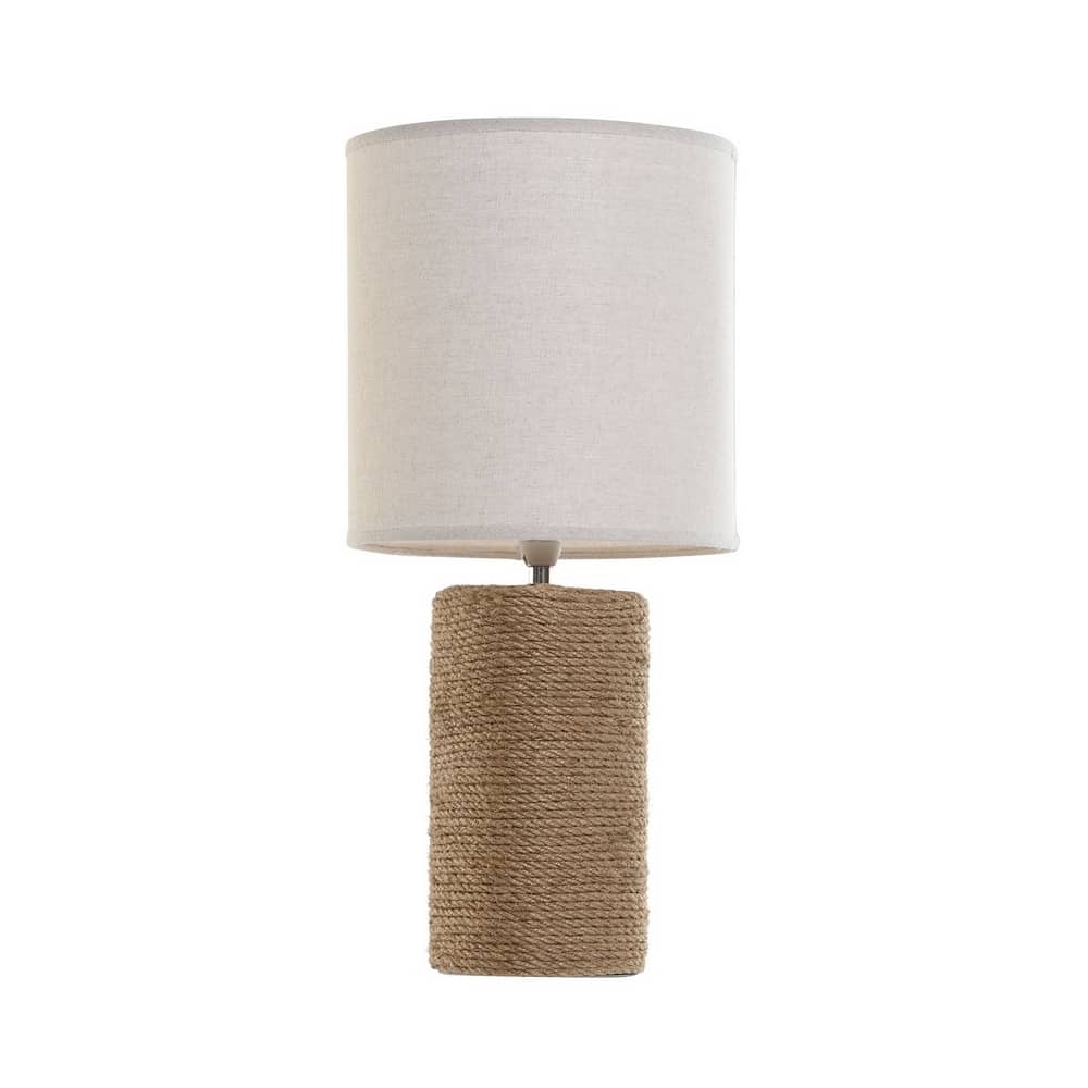 Lampe à poser pour table ou chevet de 52cm en corde de jute