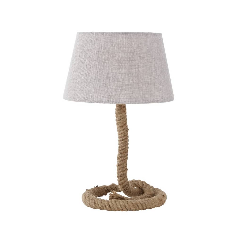 Lampe à poser pour table ou chevet de 40cm en corde de jute