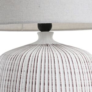 Lampe de table à poser pied en céramique – 53cm
