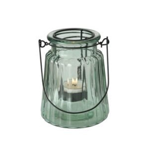 Lanterne à bougie en verre pour l’extérieur – 12cm
