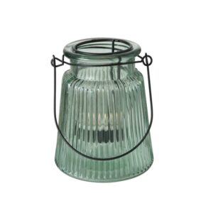 Lanterne à bougie en verre pour l’extérieur – 12cm