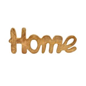 Décoration murale en bois – Lettrage Home 60cm
