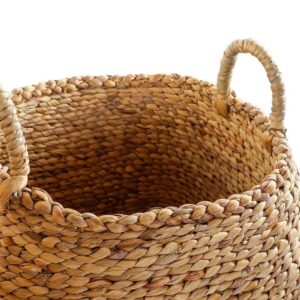 Panier décoratif en roseau avec anses – 2 modèles