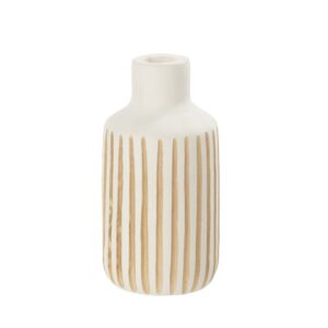 Vase décoratif pour fleurs en bois – 33cm