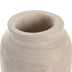 Vase décoratif pour fleurs en bois – 23cm