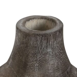 Vase décoratif pour fleurs en bois – 24cm