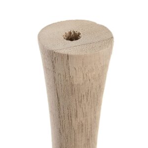 Vase décoratif pour fleurs en bois – 20cm