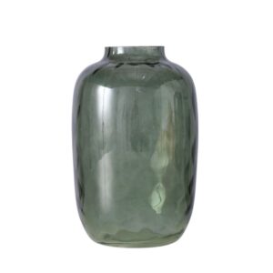 Vase décoratif pour fleurs en verre recyclé – 27cm