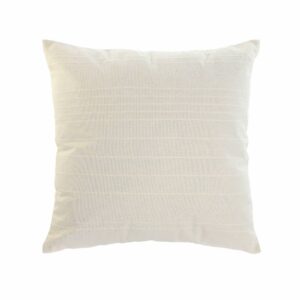 Coussin déco pour canapé en coton écru – 45×45