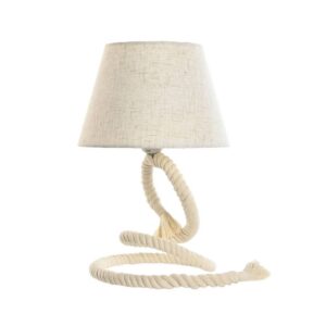Lampe de table à poser pied corde de jute – 39cm