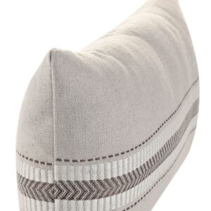 Coussin déco pour canapé en polyester beige – 30×50