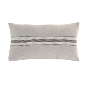 Coussin déco pour canapé en polyester beige – 30×50