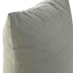 Coussin déco pour canapé en coton vert – 45×45