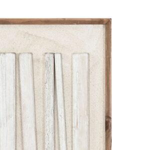 Tableau mural encadré en bois – Pin recylcé 64cm
