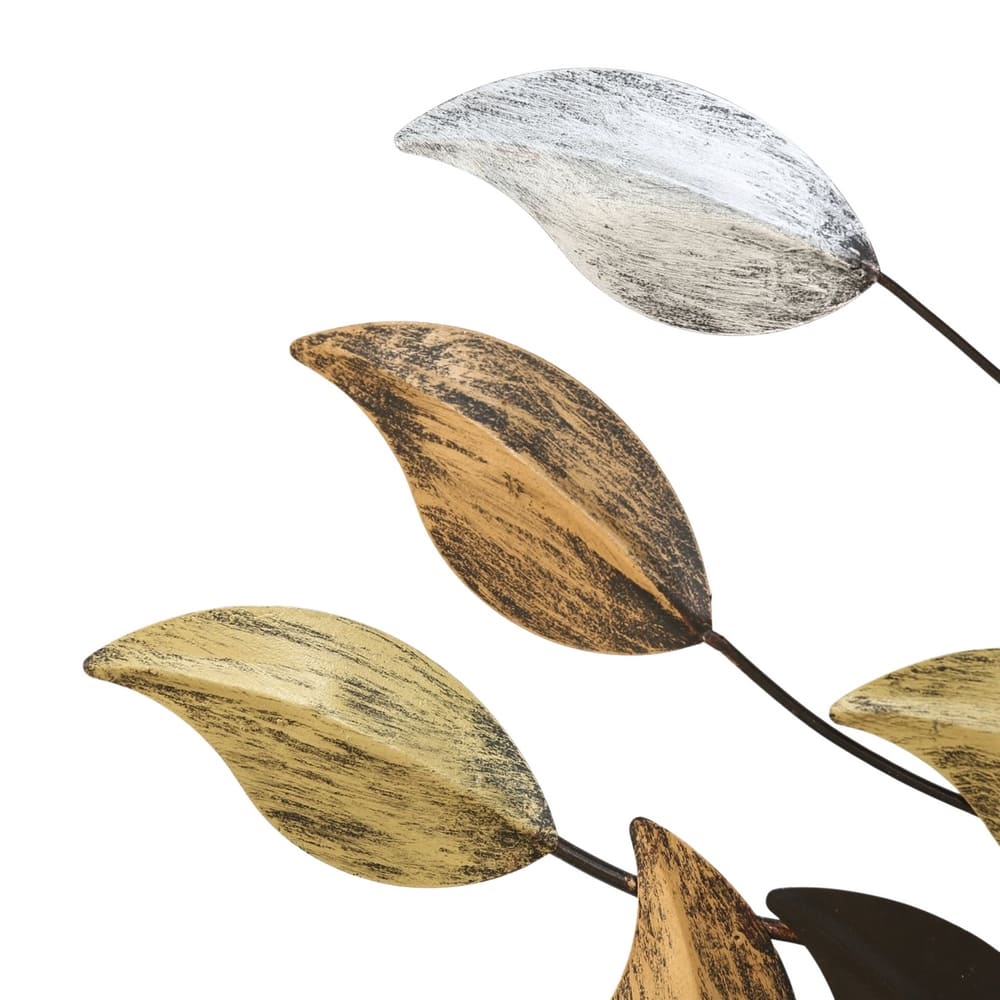 Décoration murale en métal – Arbre en feuilles 103cm – Image 3