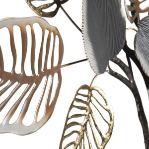 Décoration murale en métal – Arbre en feuilles 100cm