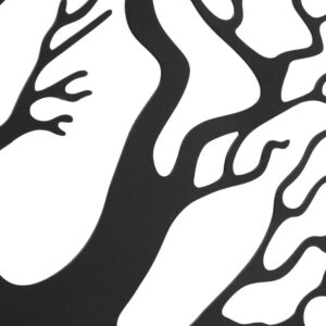 Décoration murale en métal – Arbre sans feuilles 38cm
