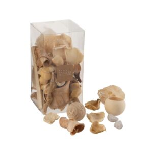 Boîte de décorations en bois et rotin – Pure nature