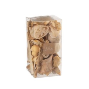 Boîte de décorations en bois et rotin – Pure nature