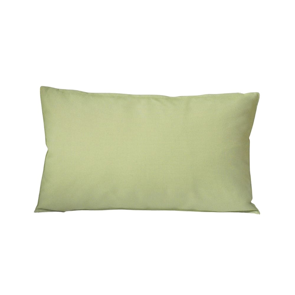 coussin extérieur vert anis en polyester, imperméable et résistant aux UV, 30x50cm